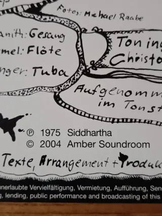 SIDDHARTHA, ST 1975 LP / VINILO