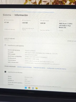 Portatil Huawei MateBook 13 Rayzen