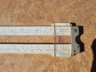 Regla de cálculo Faber Castell 62/82