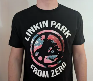 CAMISETA NEGRA - LINKIN PARK - TALLA XL y más