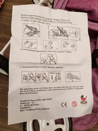 Cochecito Muñecas Bayer Chic 2000 Lola