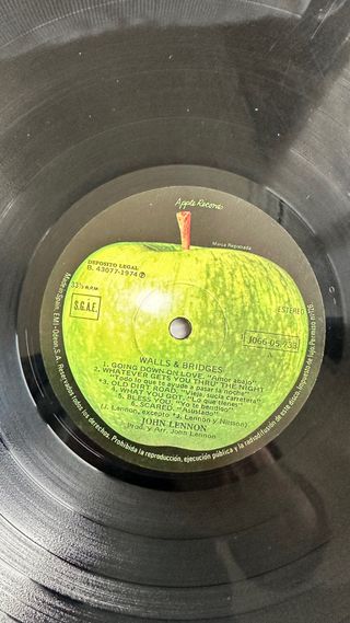 John Lennon Walls and Bridges LP Vinilo España