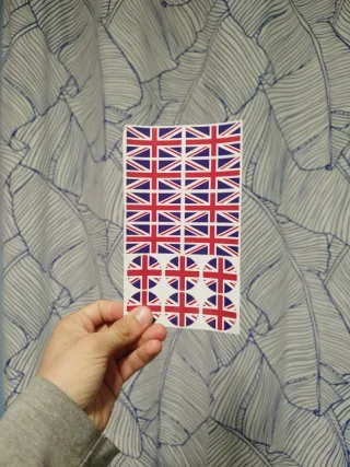 Pegatinas Bandera Reino Unido Union Jack