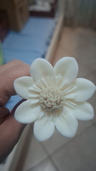 Segnaposto fiore con cuore massimo 30