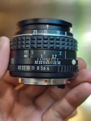 Objetivo Pentax SMC Macro 50mm 1:4 montura K