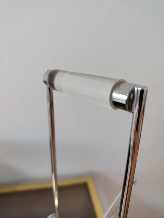 Lámpara Halógena Vintage Dorada