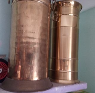 Paragüeros de latón