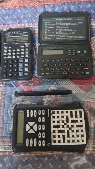 Calculadoras Asaki y Data Memory