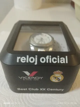 Reloj Viceroy Real Madrid cronógrafo y caja origin