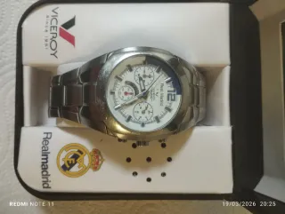 Reloj Viceroy Real Madrid cronógrafo y caja origin