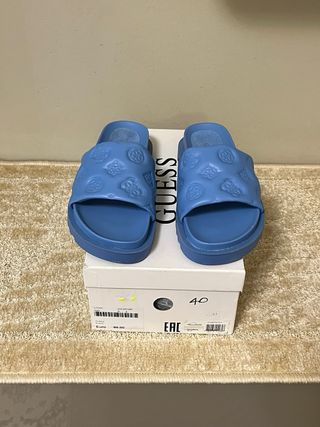 Ciabatte Guess Azzurre Tg 40