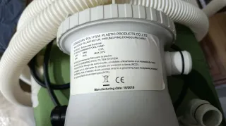 Depuradora Piscina Blanca Plástico