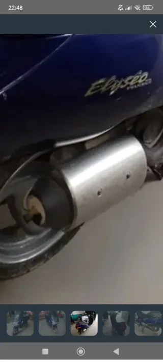 Tubo Escape Peugeot Elyseo