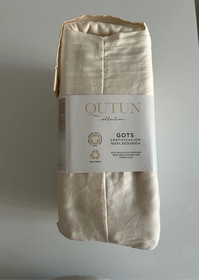 Juego Funda Nórdica Qutun 3 Piezas Beige