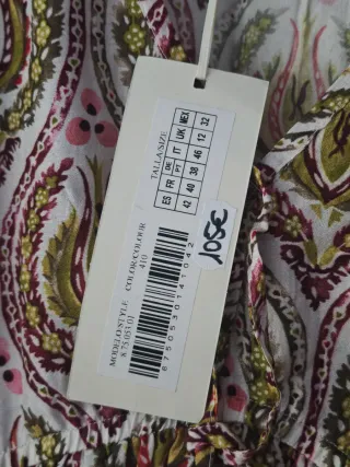 Vestido estampado veraniego nuevo