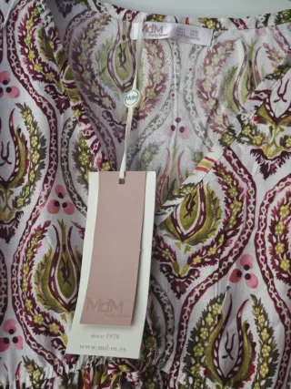 Vestido estampado veraniego nuevo