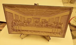 Cuadro La Última Cena Grabado