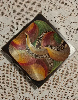 Vassoio/svuotatasche decorato