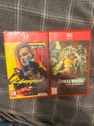 Juegos Nintendo Switch: Cyberpunk y Hyrule Warrior