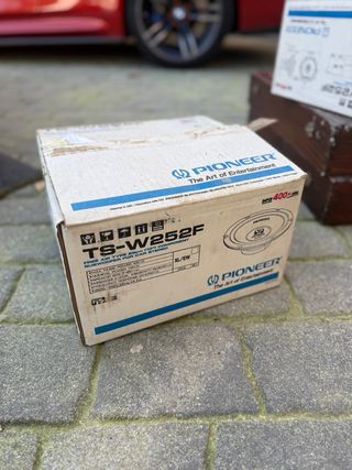 2 x Subwoofer Pioneer TS-W252F 400W