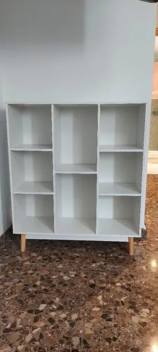 Estantería Nórdica Blanca