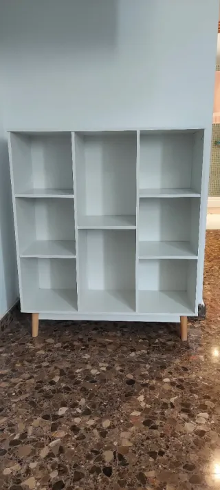 Estantería Nórdica Blanca