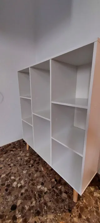 Estantería Nórdica Blanca