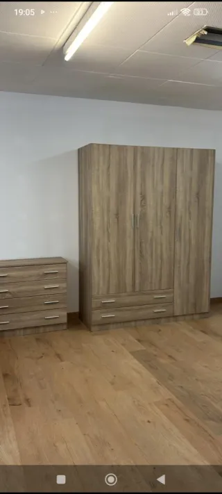 Armario blanco nuevo 200x200x52 cm