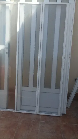 Puertas correderas de cristal templado