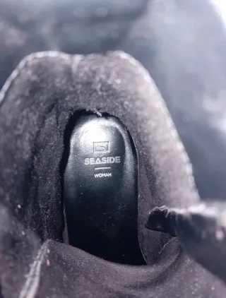 Botas pretas Seaside