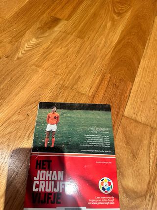 Moneda 5 euros Johan Cruyff 2017 Plata