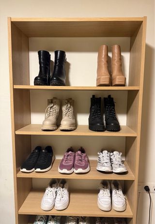 Estantería ikea efecto roble – 6 baldas