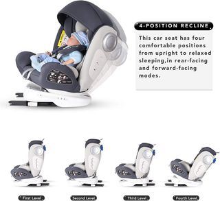 Silla Coche Giratoria 360 BoniO Grupo 0-1-2-3