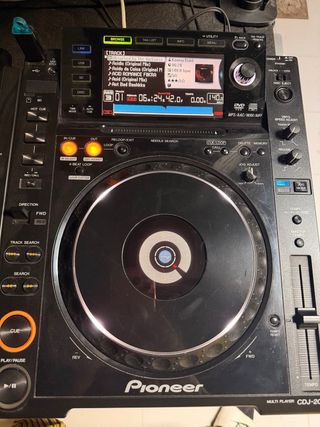 Pioneer CDJ-2000 Reproductor DJ Negro