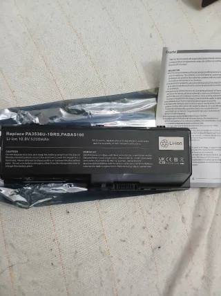 Batería portátil Li-ion 10.8V 5200mAh