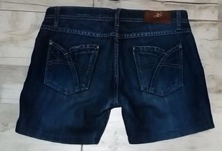 Shorts vaqueros Stradivarius azul