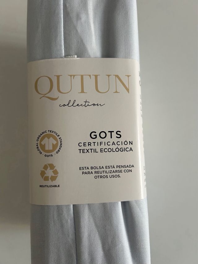 Juego Sábanas Qutun 4 Piezas Algodón Percal