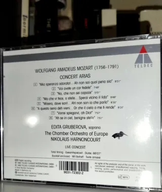 Mozart Concert Arias - Edita Gruberova.Harnoncourt