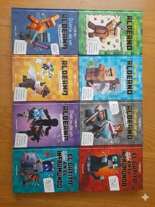 Saga “Diario de un Aldeano” Libros de Minecraft