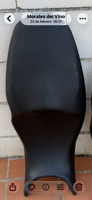 Asiento bajo BMW F 800 GT 2019 Negro