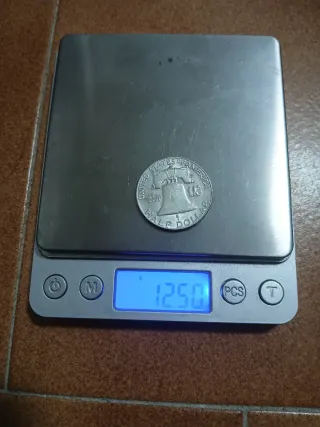 Medios dolares plata franklin 38€CADAUNO