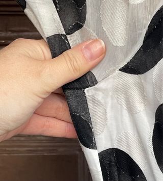 Traje de Flamenca Lunares Blanco y Negro T. 38/40