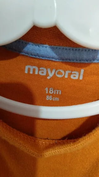 2 Camisas de manga larga para niño