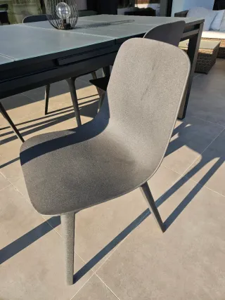 Sillas ODGER Ikea gris