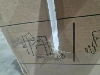 Conjunto de muebles de jardín 4 piezas