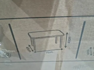 Conjunto de muebles de jardín 4 piezas