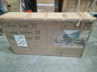 Conjunto de muebles de jardín 4 piezas