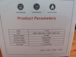✅Volcán Difusor de aromas y humidificador