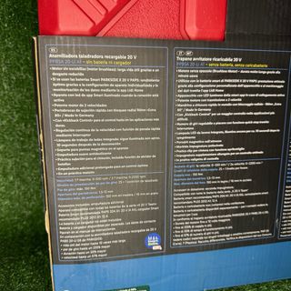 Taladro Atornillador Parkside Performance 20V 150N