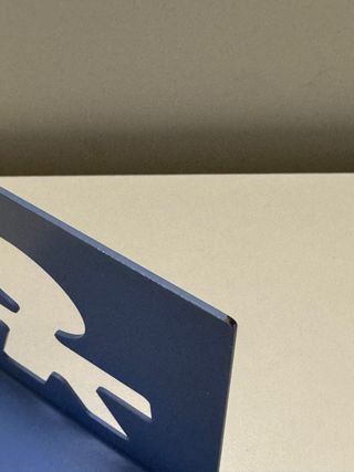 Alessi Girotondo Porta-livros e Porta-canetas Azul